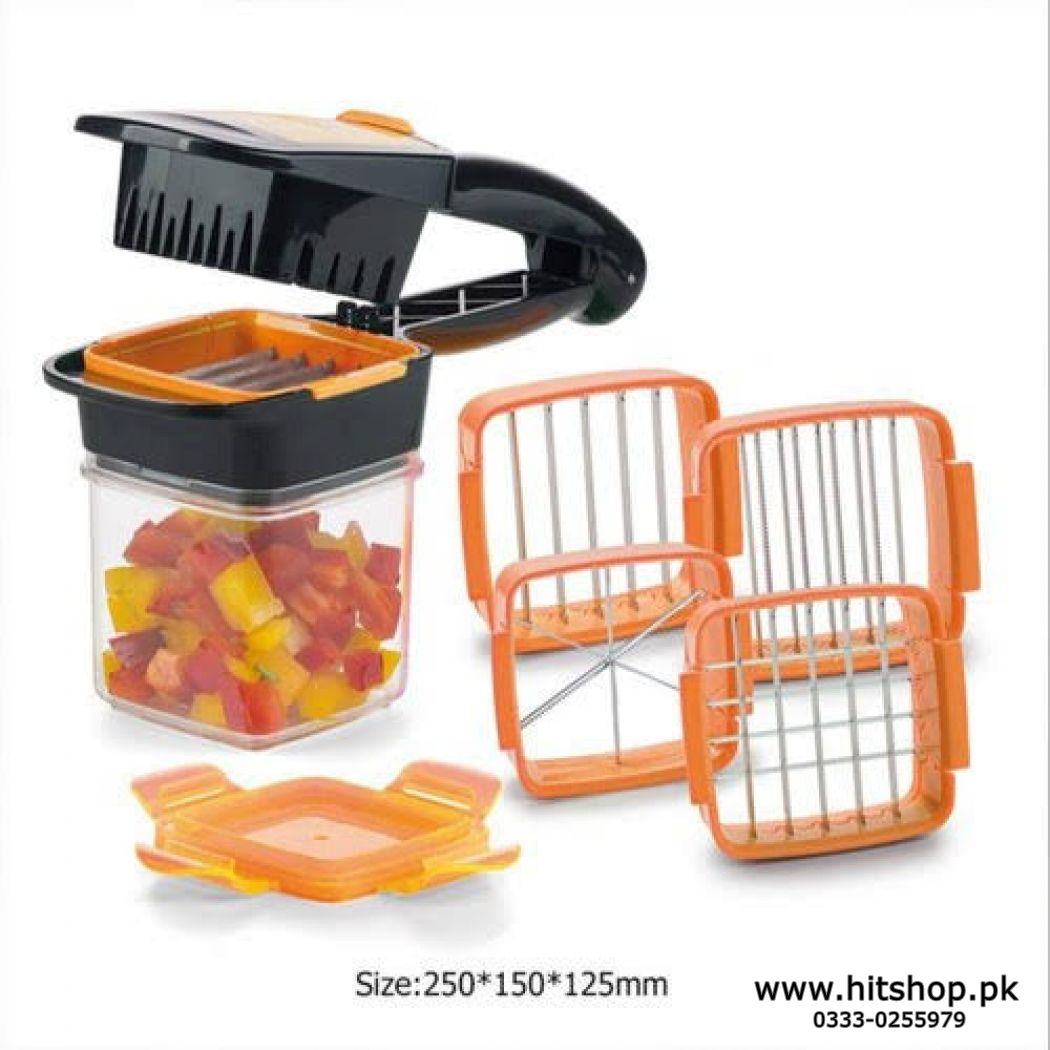 Nicer Dicer Quick - hand-held chopping, slicing, d